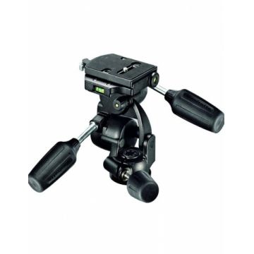 Manfrotto 808RC4 cap trepied foto profesional 3Way