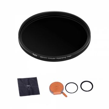 Syrp Kit Filtru Polarizare Circulara 82 mm cu step-up 77 si 72mm Syrp Kit Filtru Polarizare Circulara 82 mm cu step-up 77 si 72mm