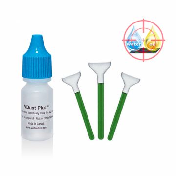 Visible Dust Kit curatare senzor solutie VDust Plus + spatule 1.3x 20mm MFT Visible Dust Kit curatare senzor solutie VDust Plus + spatule 1.3x 20mm MFT