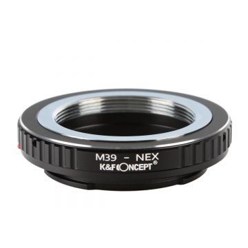 Adaptor montura K&F Concept M39-NEX de la M39 la Sony E-Mount (NEX) KF06.251