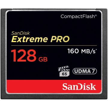 SanDisk Extreme PRO 128GB CF Card UDMA 7 160MB s
