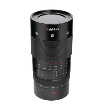 Obiectiv Manual AstrHori 120mm F2.8 Full Frame 2x Macro