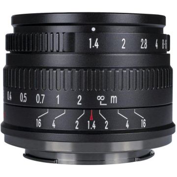 7Artisans Obiectiv Manual 7Artisans 35mm F1.4 APS-C Negru pentru Nikon Z-Mount