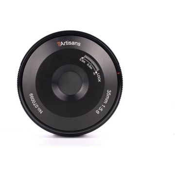 7Artisans Obiectiv manual 7Artisans 35mm F5.6 Pancake pentru Sony E-Mount
