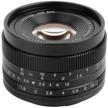 7Artisans Obiectiv Manual 7Artisans 50mm F1.8 APS-C pentru Sony E-mount