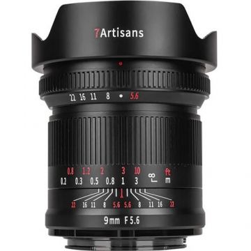 7Artisans Obiectiv Manual 7Artisans 9mm F5.6 Full Frame Ultra Wide Canon RF
