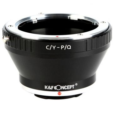 K&F Concept Adaptor montura  cu sticla optica Kent Faith PK-Nikon de la Pentax K la Nikon
