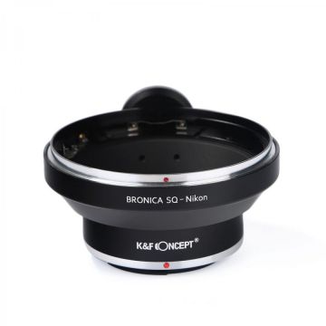K&F Concept Adaptor montura K&F Concept Bronica SQ-Nikon de la Bronica SQ la Nikon cu adaptor pentru trepied KF06.135