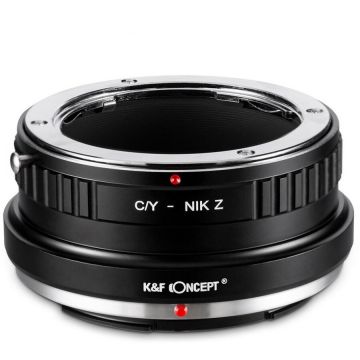 K&F Concept Adaptor montura K&F Concept C/Y-Nik Z de la Contax Yashica la Nikon Z6 Z7