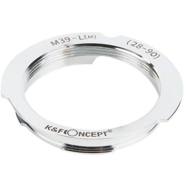 K&F Concept Adaptor montura K&F Concept de la M39 28-90mm la Leica M mount