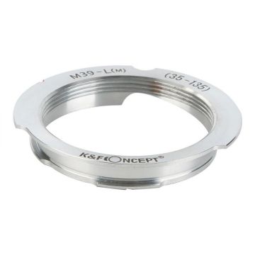 K&F Concept Adaptor montura K&F Concept de la M39 35-135mm la Leica M mount