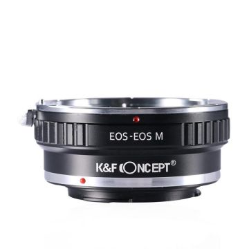 K&F Concept Adaptor montura K&F Concept EOS-EOS M Canon EOS la Canon EOS M