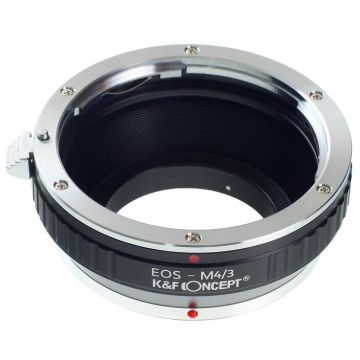 K&F Concept Adaptor montura K&F Concept EOS-M4/3 II Canon EOS-M4/3 (MFT)