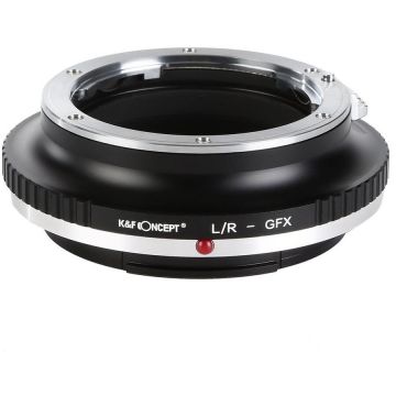 K&F Concept Adaptor montura K&F Concept L/R-GFX de la Leica R la Fuji GFX-Mount
