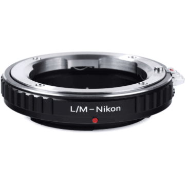 K&F Concept Adaptor montura K&F Concept LM-Nikon de la Leica M la Nikon