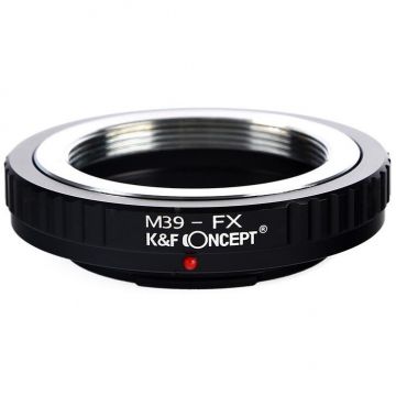 K&F Concept Adaptor montura K&F Concept M39-FX de la M39 la Fuji X-Mount