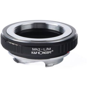 K&F Concept Adaptor montura K&F Concept  M42-LM de la M42 la Leica M