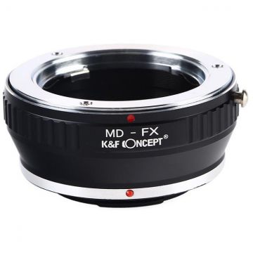 K&F Concept Adaptor montura K&F Concept MD-FX de la Minolta MD MC la Fuji X-Mount
