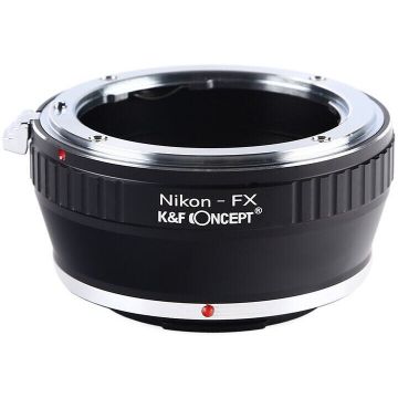 K&F Concept Adaptor montura K&F Concept NIK-FX de la Nikon la Fujifilm FX