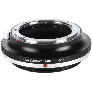 K&F Concept Adaptor montura K&F Concept NIK-GFX de la Nikon AI la Fujifilm GFX mount