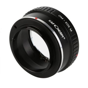K&F Concept Adaptor montura K&F Concept OM-EOS M Olympus la Canon EOS M