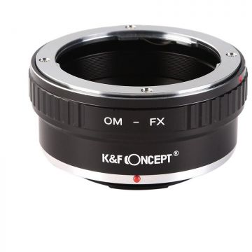 K&F Concept Adaptor montura K&F Concept OM-FX de la Olympus OM la Fuji X-Mount
