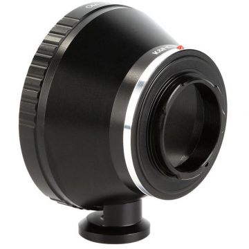 K&F Concept Adaptor montura K&F Concept OM-P/Q de la Olympus OM la Pentax Q-Mount cu adaptor pentru trepied KF06.295
