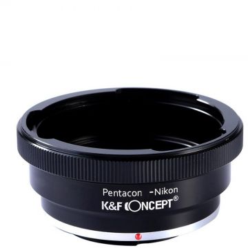 K&F Concept Adaptor montura K&F Concept Pentacon 6-Nikon de la Pentacon 6 Kiev 60 la Nikon