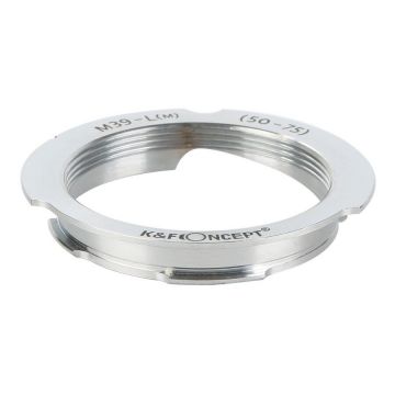 K&F Concept Adaptor montura Kent Faith de la M39 50-75mm la Leica M mount