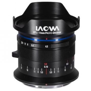 Laowa Obiectiv Manual Venus Optics Laowa 11mm F4.5 FF RL Ultra-Wide pentru Canon RF-mount