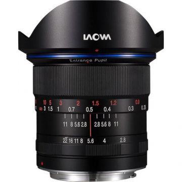 Laowa Obiectiv Manual Venus Optics Laowa Zero-D 12mm f/2.8 Negru pentru Pentax K-mount