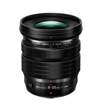Obiectiv Foto Mirrorless OM System 8-25mm F4 ED Pro, Montura MFT, Autofocus
