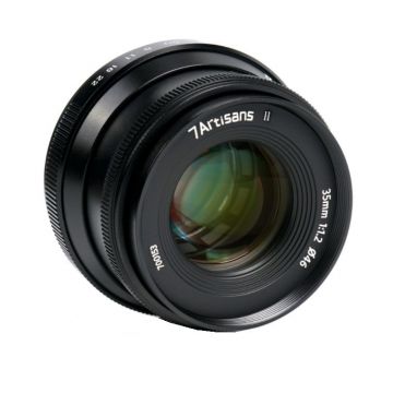 Obiectiv Manual 7Artisans 35mm F1.2 APS-C MK II Sony E DESIGILAT