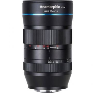 Sirui Obiectiv Manual SIRUI 75mm F1.8 1.33X APS-C Anamorphic Lens Nikon Z