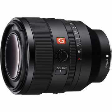 Sony Obiectiv Full Frame luminos , E-mount, diafragma maxima f1.2, optica, SEL50f12GM, BLACK