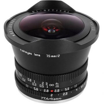 TTArtisan Obiectiv Manual TTArtisan 7.5mm F2 APS-C Fisheye L-Mount