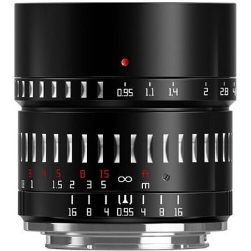 TTArtisan Obiectiv TTArtisan 50mm F0.95 Negru pentru Sony E-Mount