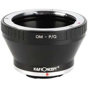 K&F Concept Adaptor montura  cu sticla optica Kent Faith PK-Nikon de la Pentax K la Nikon