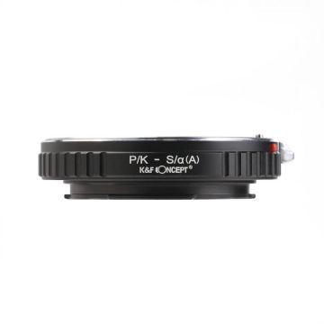 K&F Concept Adaptor montura  cu sticla optica Kent Faith PK-Nikon de la Pentax K la Nikon