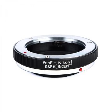 K&F Concept Adaptor montura  cu sticla optica Kent Faith PK-Nikon de la Pentax K la Nikon
