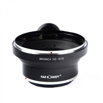 K&F Concept Adaptor montura K&F Concept Bronica SQ-EOS de la Bronica SQ la Canon EOS cu adaptor pentru trepied KF06.136
