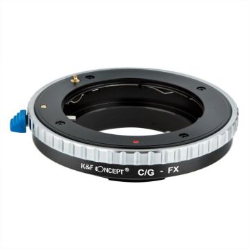 K&F Concept Adaptor montura  K&F Concept C/G-FX de la Contax G la Fujifilm FX