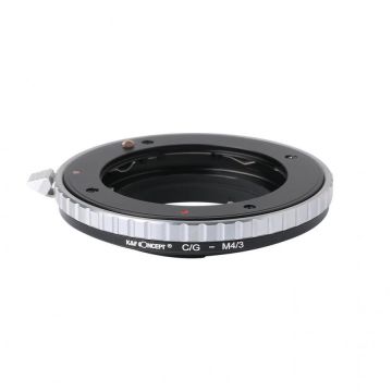 K&F Concept Adaptor montura K&F Concept C/G-M4/3 de la Contax G la Micro 4/3 (MFT)