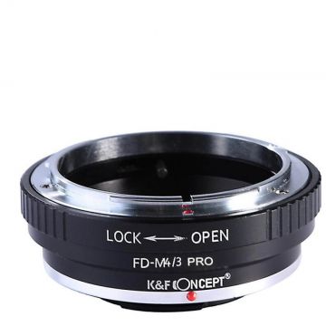 K&F Concept Adaptor montura K&F Concept FD-M4/3 PRO de la Canon FD FL la M4/3 (MFT)