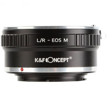 K&F Concept Adaptor montura K&F Concept L/R-EOS M de la Leica R la EOS M-Mount