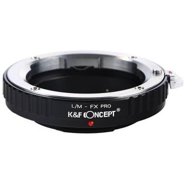 K&F Concept Adaptor montura K&F Concept LM-FX PRO Leica M la Fuji X-Mount