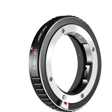 K&F Concept Adaptor montura  K&F Concept LM-Nikon Z de la Leica M la Nikon Z