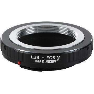 K&F Concept Adaptor montura K&F Concept M39-EOS M de la M39 la EOS M-Mount