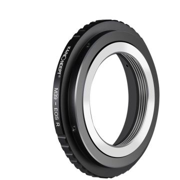 K&F Concept Adaptor montura K&F Concept M39-EOS R de la M39 la Canon EOS R