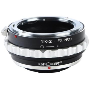 K&F Concept Adaptor montura K&F Concept Nikon(G)-FX PRO de la Nikon G la Fuji X-Mount